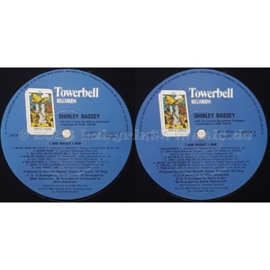 Shirley Bassey With The London Symphony Orchestra - I Am What I Am • 12" Vinyl LP • EX - Labyrinth Music