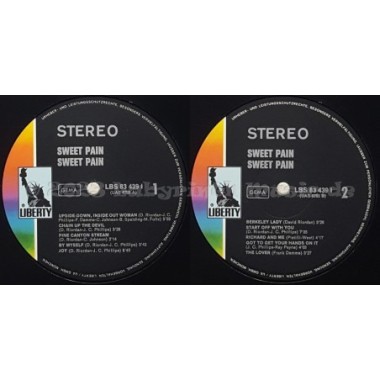 Sweet Pain - Sweet Pain • 12" Vinyl LP • EX - Labyrinth Music