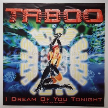 Taboo - I Dream Of You Tonight (Bab Ba Ba Bab) • 12" Vinyl Maxi • MINT - Labyrinth Music