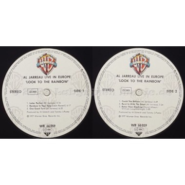 Al Jarreau - Look To The Rainbow - Live In Europe • 12" Vinyl LP • EX - Labyrinth Music