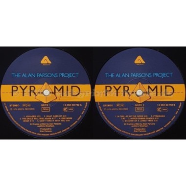The The Alan Parsons Project - Pyramid • 12" Vinyl LP - Labyrinth Music