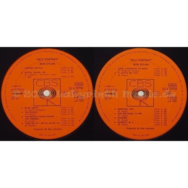 Bob Dylan - Self Portrait • 12" Vinyl LP • EX - Labyrinth Music