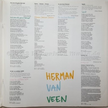 Herman Van Veen - Bis Hierher Und Weiter • 12" Vinyl LP • MINT - Labyrinth Music