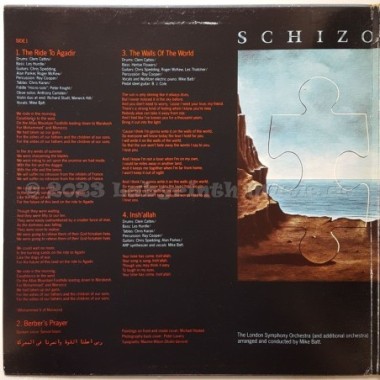 Mike Batt With The London Symphony Orchestra - Schizophonia • 12" Vinyl LP - Labyrinth Music