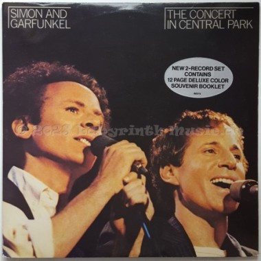 Simon & Garfunkel - The Concert In Central Park • 12" Vinyl LP • EX - Labyrinth Music