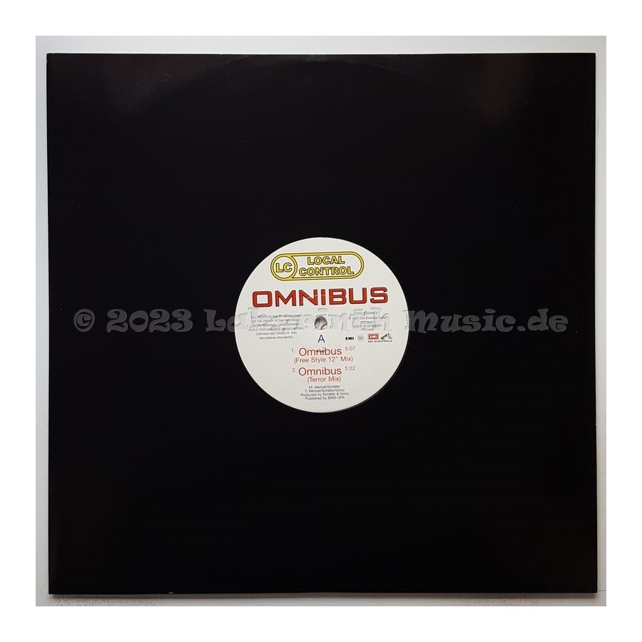 Time To Time - Omnibus • Remixes • 12" Vinyl Maxi - Labyrinth Music