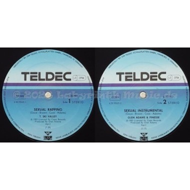 T. Ski Valley - Sexual Rapping • 12" Vinyl Maxi - Labyrinth Music