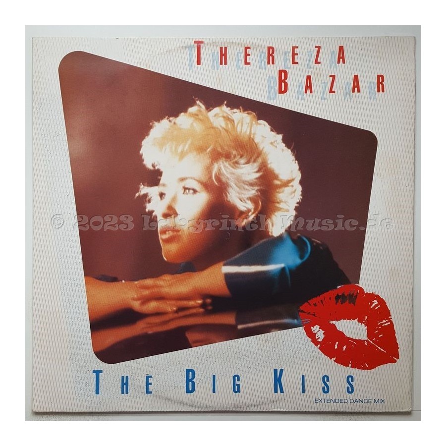 Thereza Bazar - The Big Kiss • 12" Vinyl Maxi - Labyrinth Music