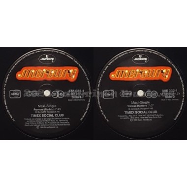 Timex Social Club - Rumors • 12" Vinyl Maxi - Labyrinth Music