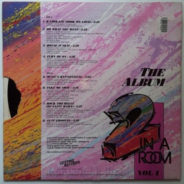 2 In A Room - The Album Vol. 1 • 12" Vinyl LP • EX - Labyrinth Music