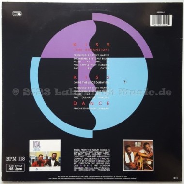 Total Contrast - Kiss • 12" Vinyl Maxi • EX - Labyrinth Music