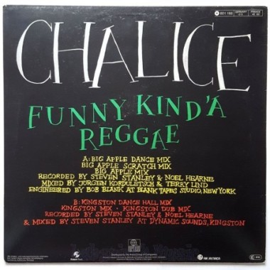 Chalice - Funny Kind' A Reggae • 12" Vinyl Maxi • EX - Labyrinth Music
