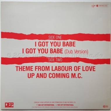 UB40 - I Got You Babe • 12" Vinyl Maxi - Labyrinth Music