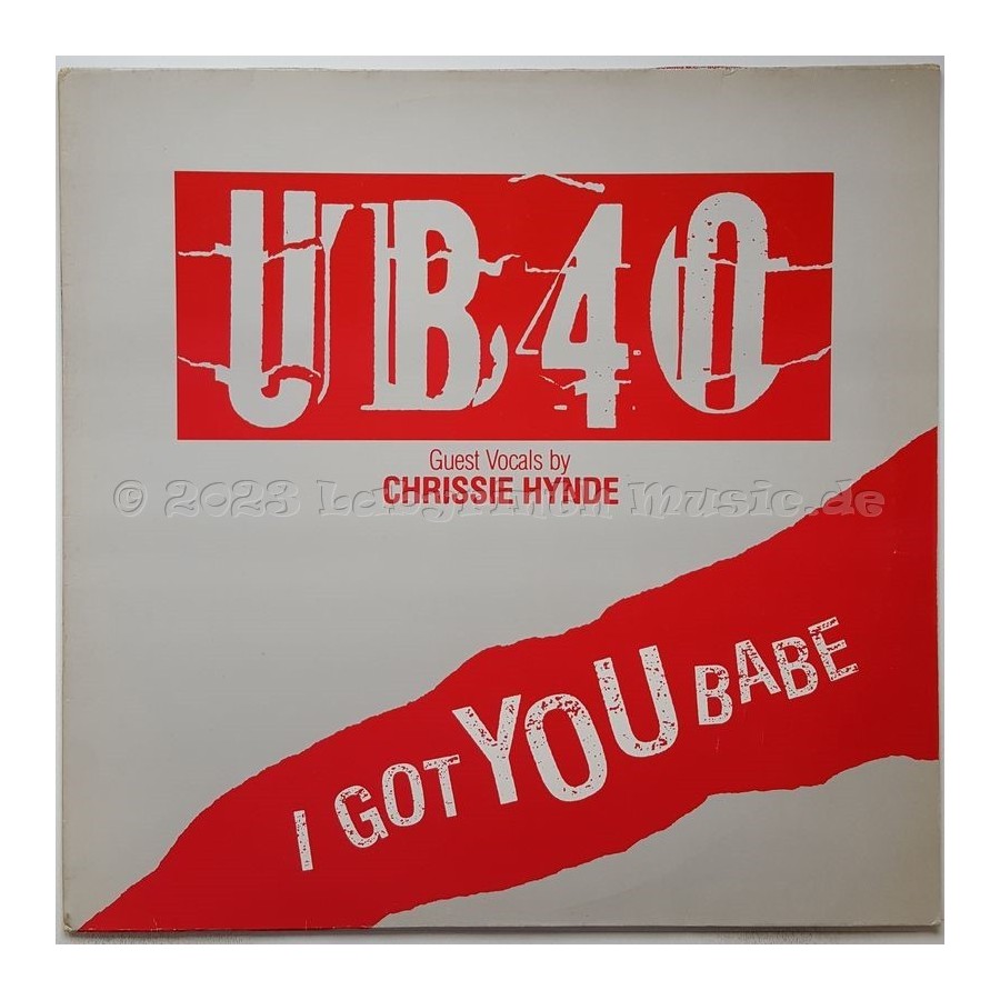 UB40 - I Got You Babe • 12" Vinyl Maxi - Labyrinth Music