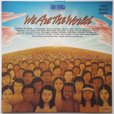 USA For Africa - We Are The World • 12" Vinyl Maxi • EX - Labyrinth Music