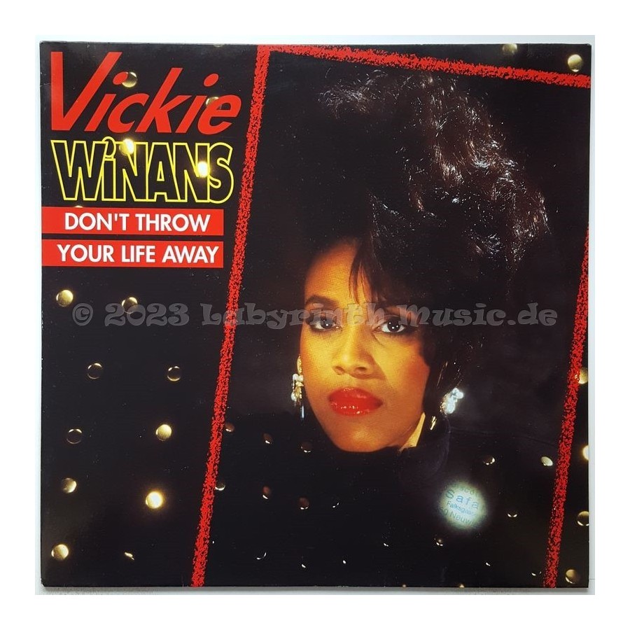Vickie Winans - Don't Throw Your Life Away • 12" Vinyl Maxi • NM - Labyrinth Music