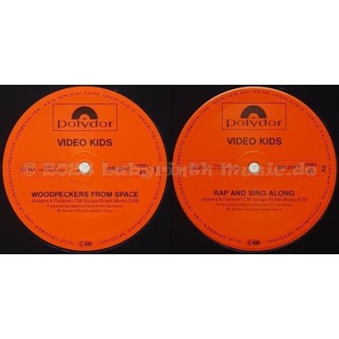 Video Kids - Woodpeckers From Space • 12" Vinyl Maxi • EX - Labyrinth Music