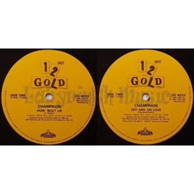 Champaign - How 'Bout Us • 12" Vinyl Maxi • EX - Labyrinth Music