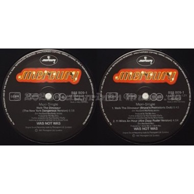 Was (Not Was) - Walk The Dinosaur • 12" Vinyl Maxi • EX - Labyrinth Music
