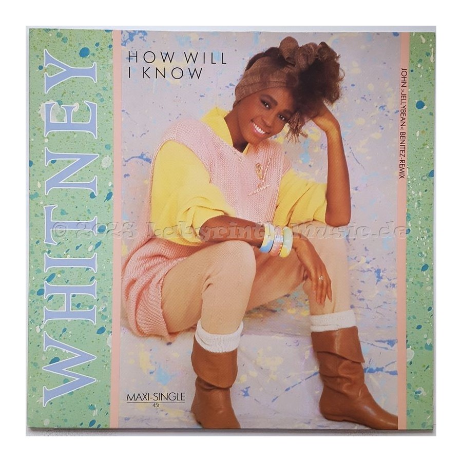 Whitney Houston - How Will I Know • John Jellybean Benitez-Remix • 12" Vinyl Maxi • EX - Labyrinth Music