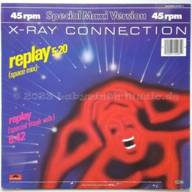 X Ray Connection - Replay • 12" Vinyl Maxi - Labyrinth Music