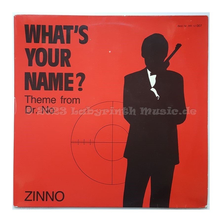 Zinno - What's Your Name • 12" Vinyl Maxi • EX - Labyrinth Music