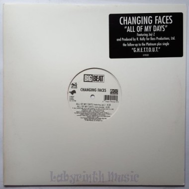 Changing Faces - All Of My Days • 12" Vinyl Maxi • NM - Labyrinth Music