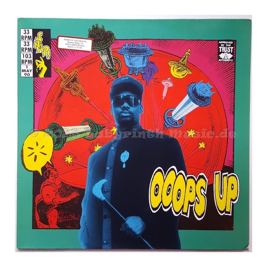 Snap! - Ooops Up • 12" Vinyl Maxi - Labyrinth Music