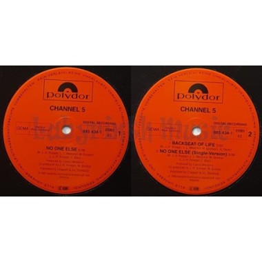 Channel 5 - No One Else • 12" Vinyl Maxi • EX - Labyrinth Music