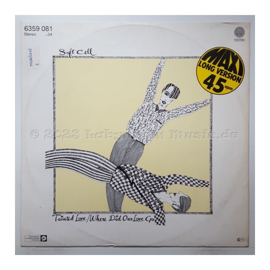 Soft Cell - Tainted Love • 12" Vinyl Maxi • EX - Labyrinth Music