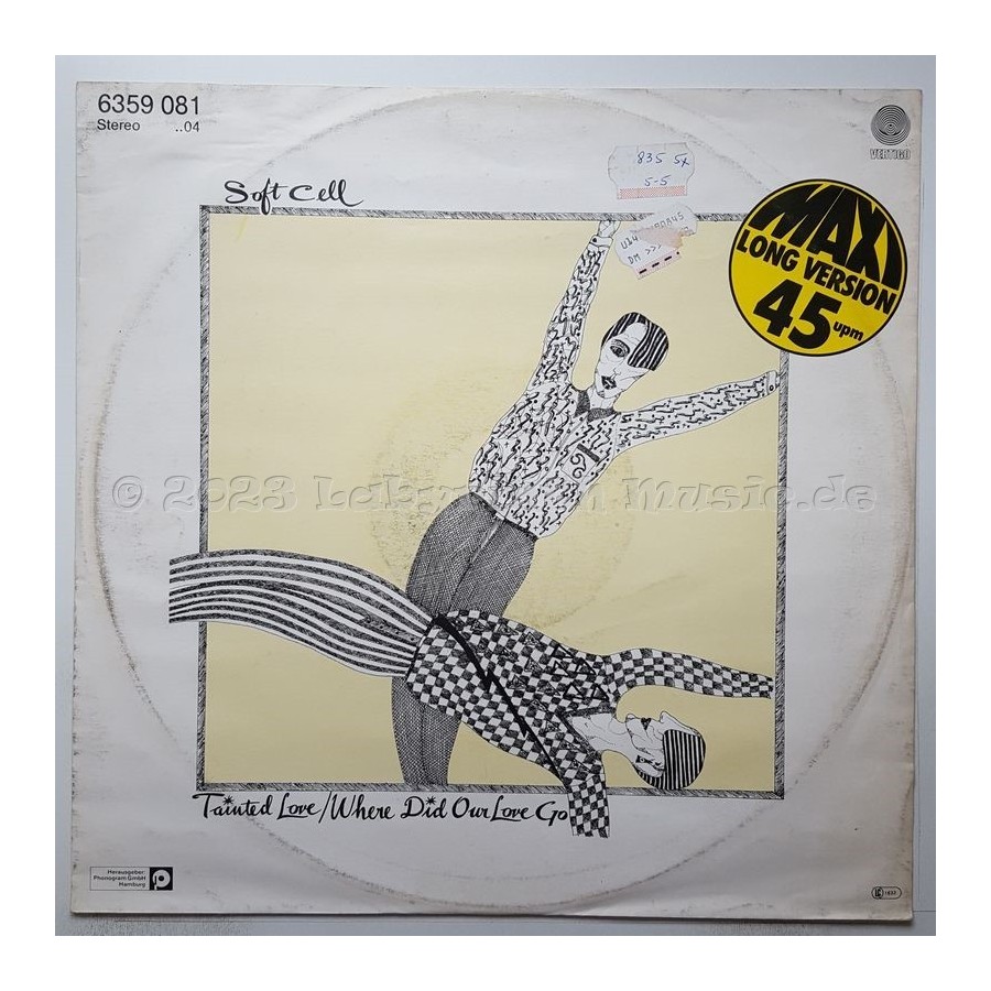 Soft Cell - Tainted Love • 12" Vinyl Maxi - Labyrinth Music