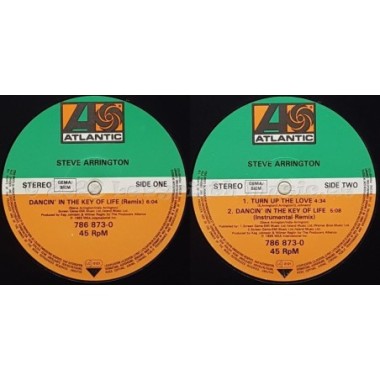 Steve Arrington - Dancin' In The Key Of Life • Remix • 12" Vinyl Maxi • EX - Labyrinth Music