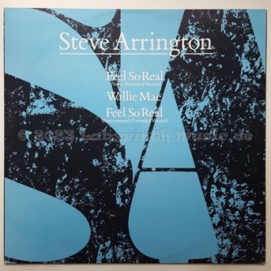 Steve Arrington - Feel So Real • 12" Vinyl Maxi • NM - Labyrinth Music
