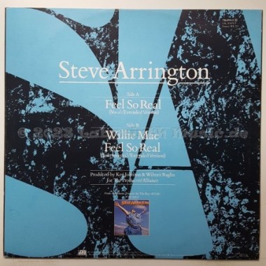 Steve Arrington - Feel So Real • 12" Vinyl Maxi • NM - Labyrinth Music
