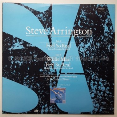 Steve Arrington - Feel So Real • 12" Vinyl Maxi • EX - Labyrinth Music