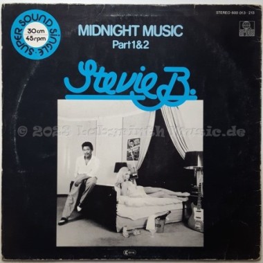 Stevie B. - Midnight Music • 12" Vinyl Maxi - Labyrinth Music