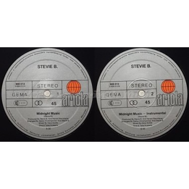 Stevie B. - Midnight Music • 12" Vinyl Maxi - Labyrinth Music