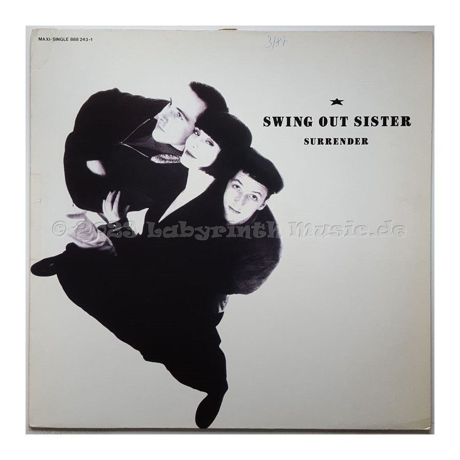 Swing Out Sister - Surrender • 12" Vinyl Maxi - Labyrinth Music