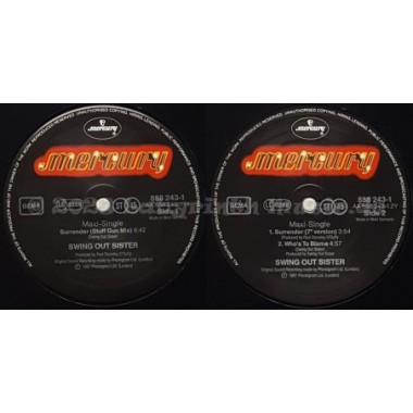 Swing Out Sister - Surrender • 12" Vinyl Maxi - Labyrinth Music