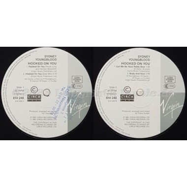 Sydney Youngblood - Hooked On You • 12" Vinyl Maxi - Labyrinth Music