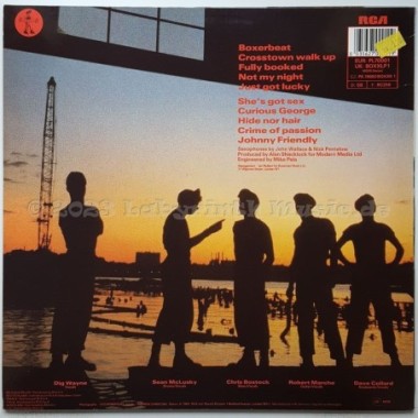 JoBoxers - Like Gangbusters • 12" Vinyl LP • MINT - Labyrinth Music