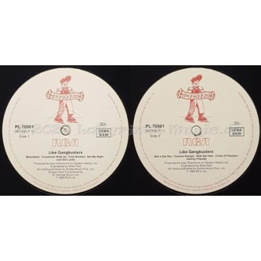 JoBoxers - Like Gangbusters • 12" Vinyl LP • MINT - Labyrinth Music