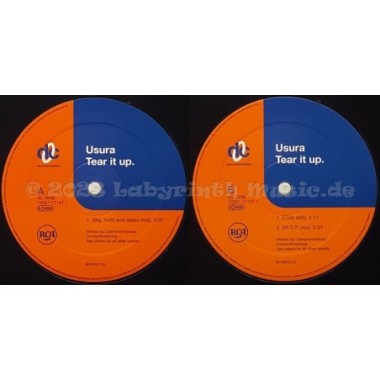 U.S.U.R.A. - Tear It Up • 12" Vinyl Maxi • MINT - Labyrinth Music