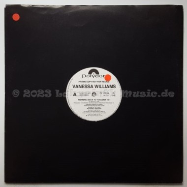 Vanessa Williams - Running Back To You • 12" Vinyl Maxi • MINT - Labyrinth Music