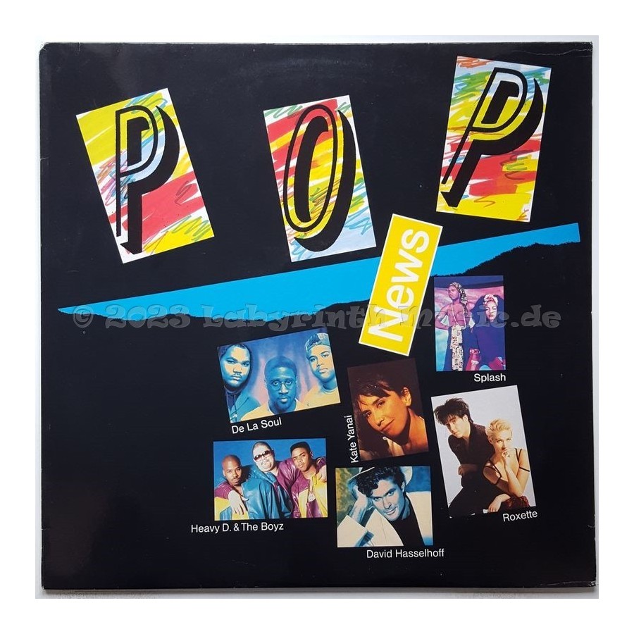 Various - Pop News 1/92 • 12" Vinyl LP • MINT - Labyrinth Music