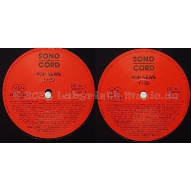 Various - Pop News 1/92 • 12" Vinyl LP • MINT - Labyrinth Music