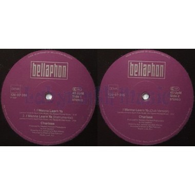Charisse - I Wanna Learn Ya • 12" Vinyl Maxi - Labyrinth Music