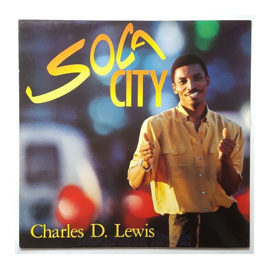 Charles D. Lewis - Soca City • 12" Vinyl Maxi • NM - Labyrinth Music