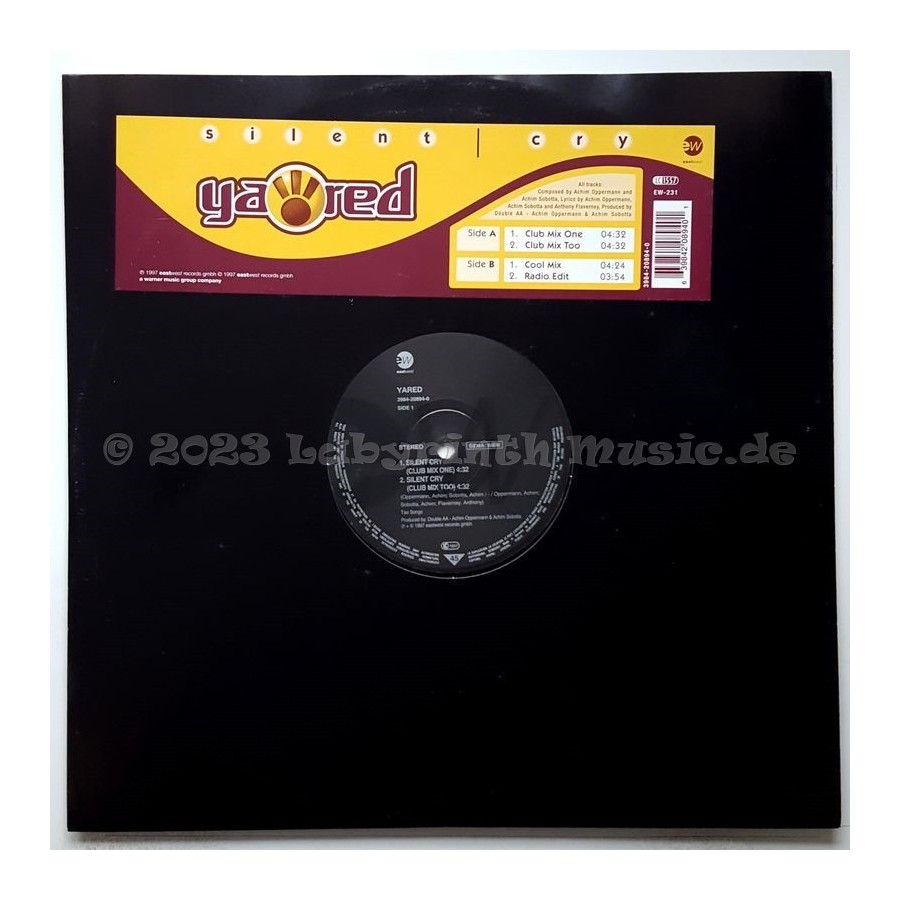 Ya Red - Silent Cry • 12" Vinyl Maxi • MINT - Labyrinth Music