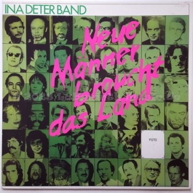 Ina Deter Band - Neue Männer Braucht Das Land • 12" Vinyl LP • EX - Labyrinth Music